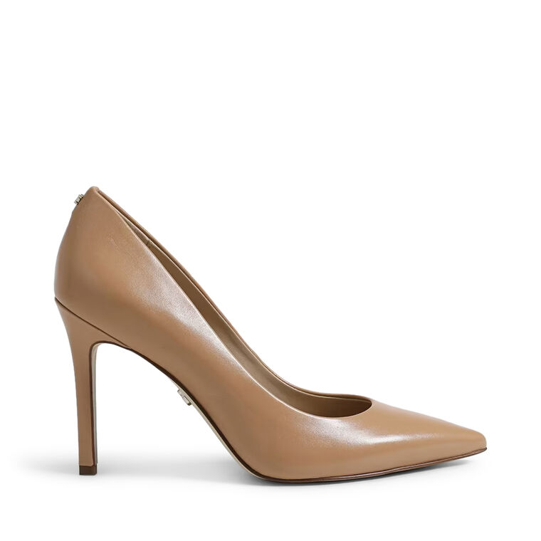 Hazel Pointed Toe Leather Pump image number null