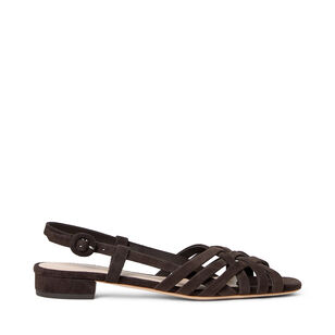 Lattice Sling Flat Sandal