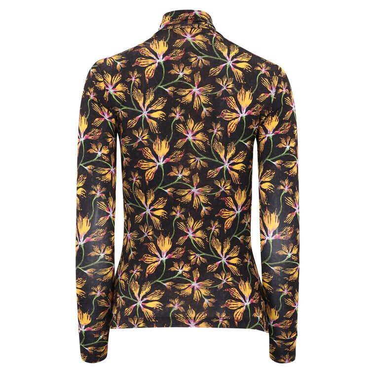 Aurelia Printed Turtleneck image number null