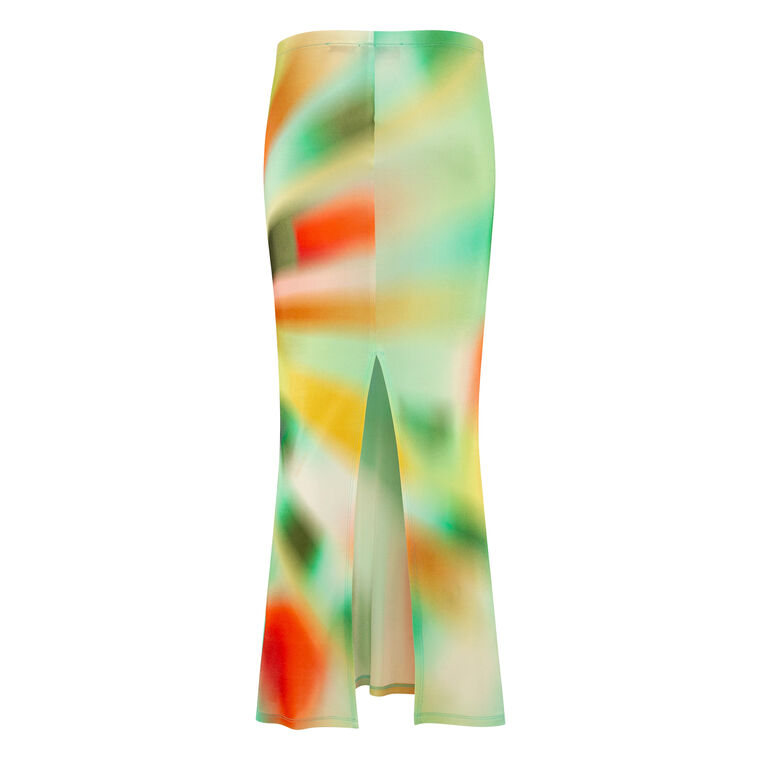 Lilt Sun Ray Maxi Skirt image number null