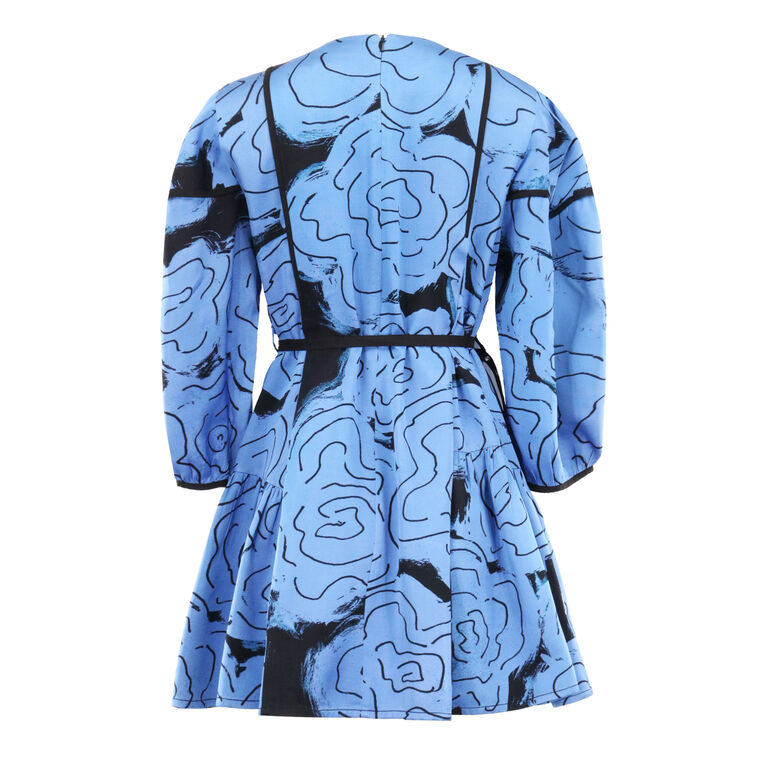 Rose Printed Eden Dress image number null