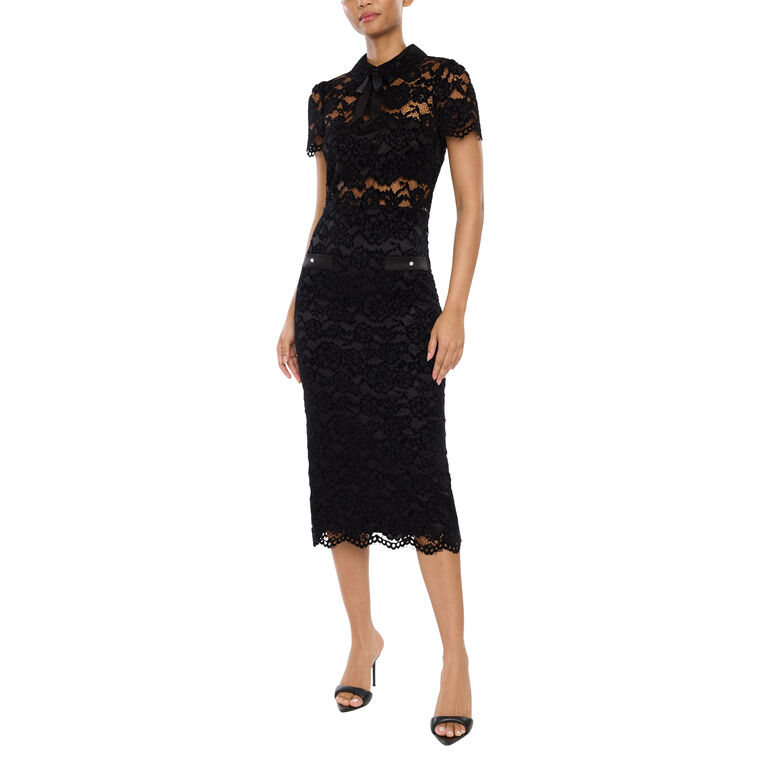 Randy Lace Midi Dress image number null