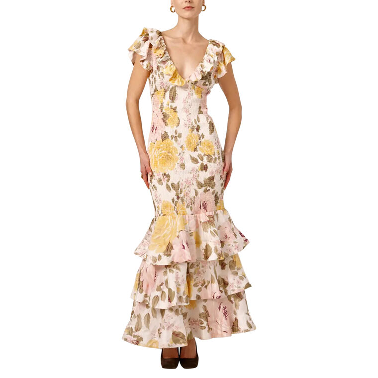 Viscose Smocking Dress image number null