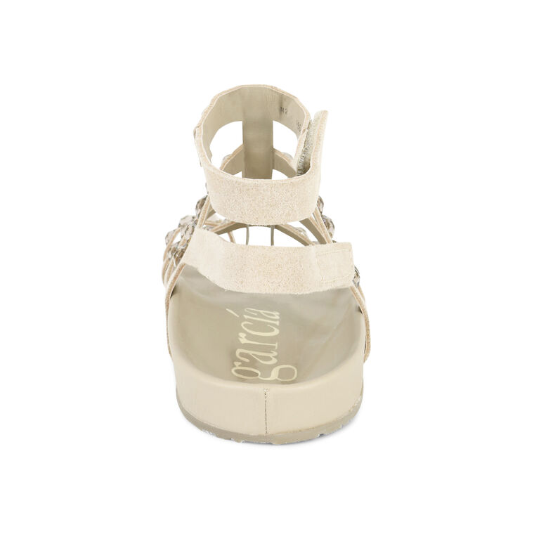 Aroa Crystal Studded Gladiator Sandal image number null