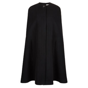 Tailored Wool Cape