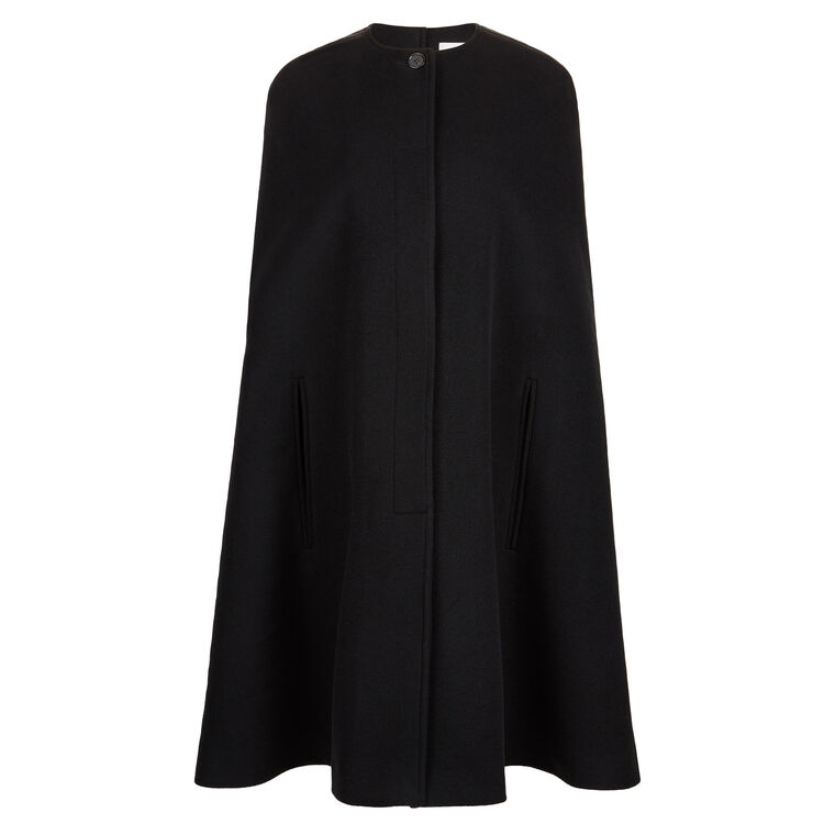 Tailored Wool Cape image number null