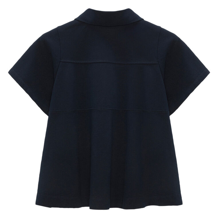 Sporty Romance Short Sleeve Polo Shirt image number null