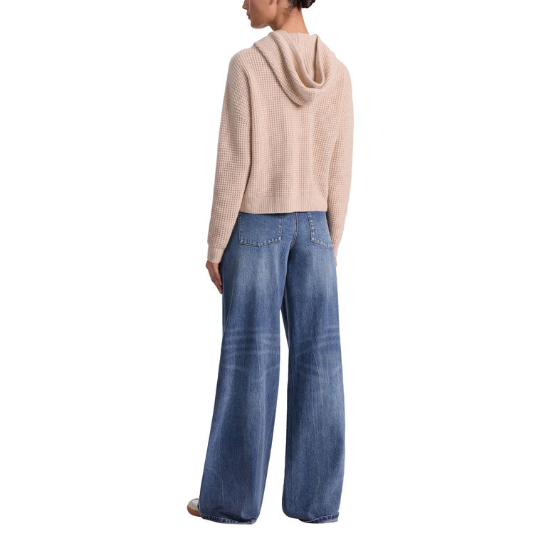 Emmanuelle Long Sleeve Cashmere Hoodie image number null