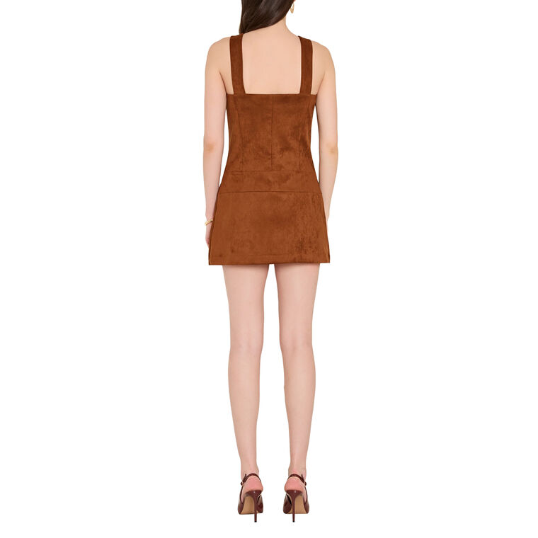 Robin Suede Romper image number null