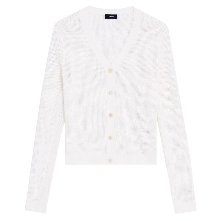 Pointelle Cardigan image number null