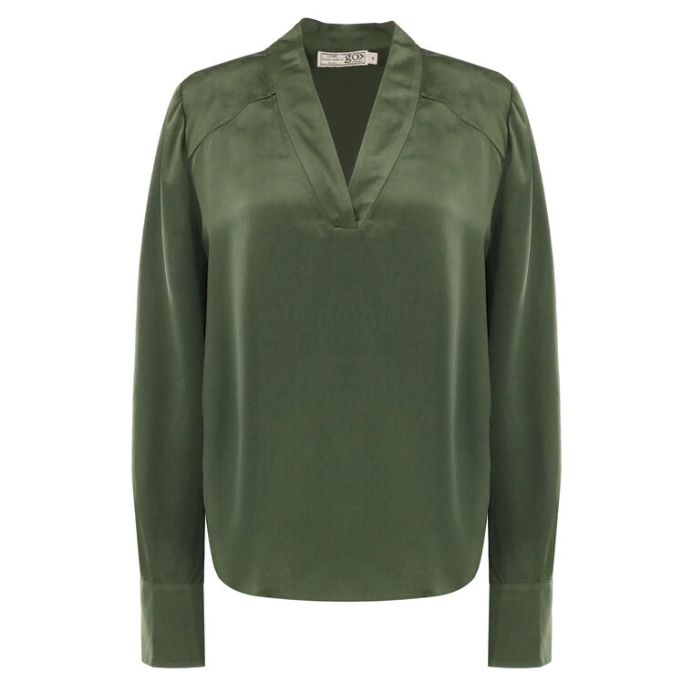 Go Streamlined Popover Blouse image number null