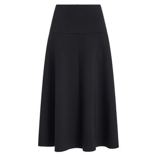 Antonia Blend Ponte Midi Skirt