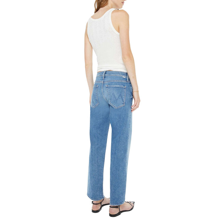 The Newbie Ankle Mid-Rise Straight-Leg Jean image number null