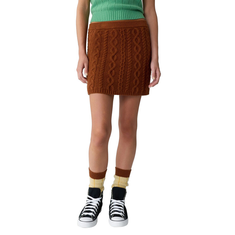 Cable Mini Skirt image number null