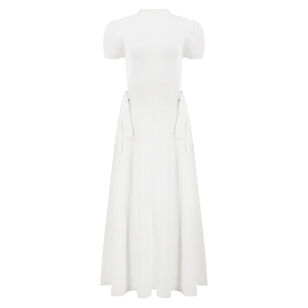 Compact Rib Tulip Dress