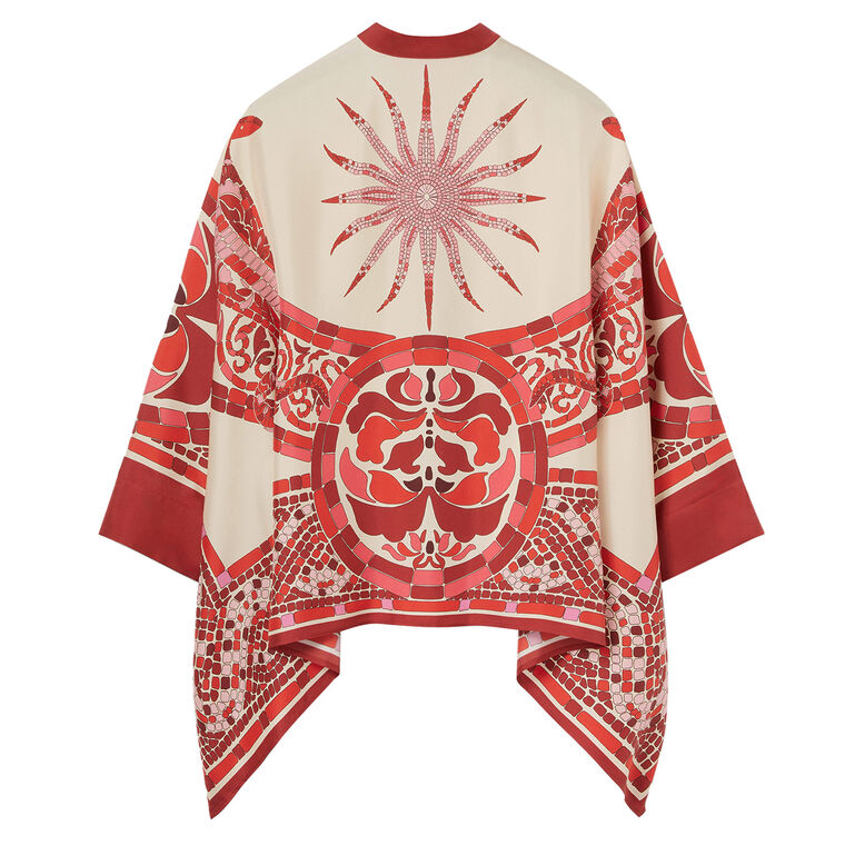 Foulard Long Sleeve Silk Shirt image number null