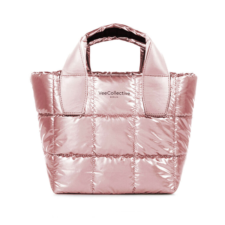 Gin Fizz Metallic Mini Porter Tote image number null