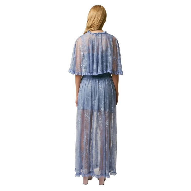 Tissy Lace Short Sleeve Gown image number null