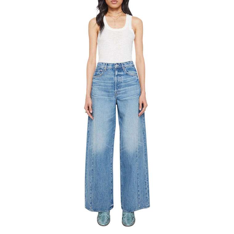 The Pipe Dream Button Sneak Jean image number null