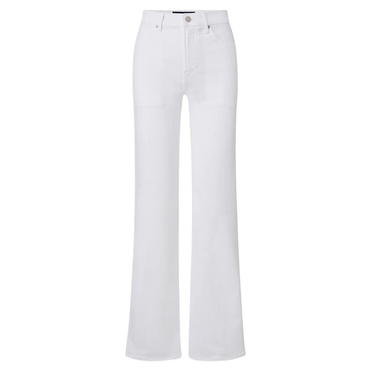 Crosbie Slim Wide-Leg Patch Pocket Jean image number null