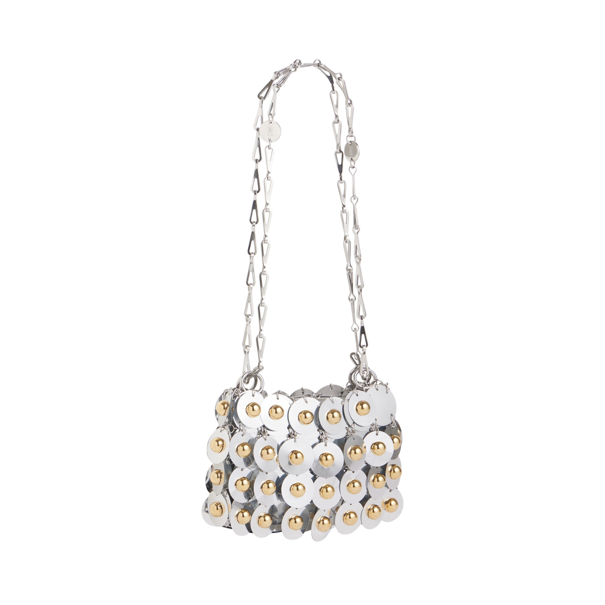 Silver Sparkle Nano Sphere Bag