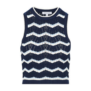 Jerrel Cropped Knit Tank Top