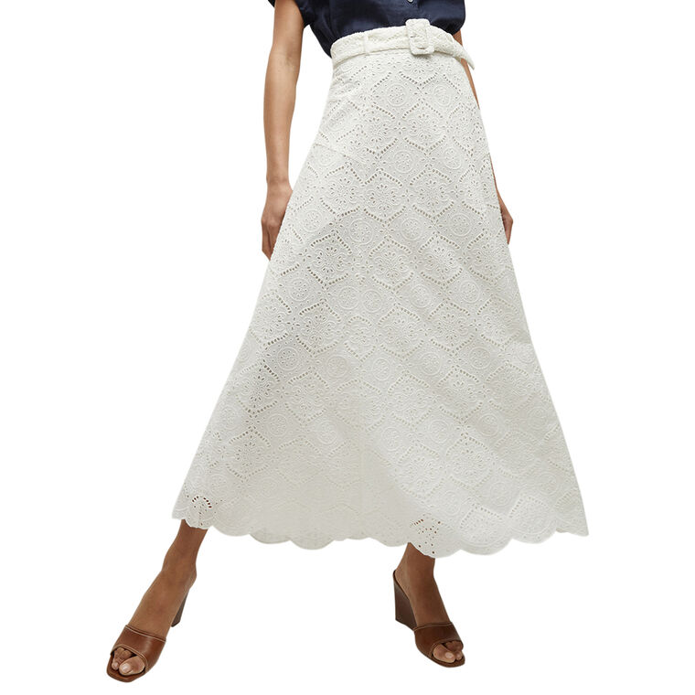 Vintry Eyelet Skirt image number null