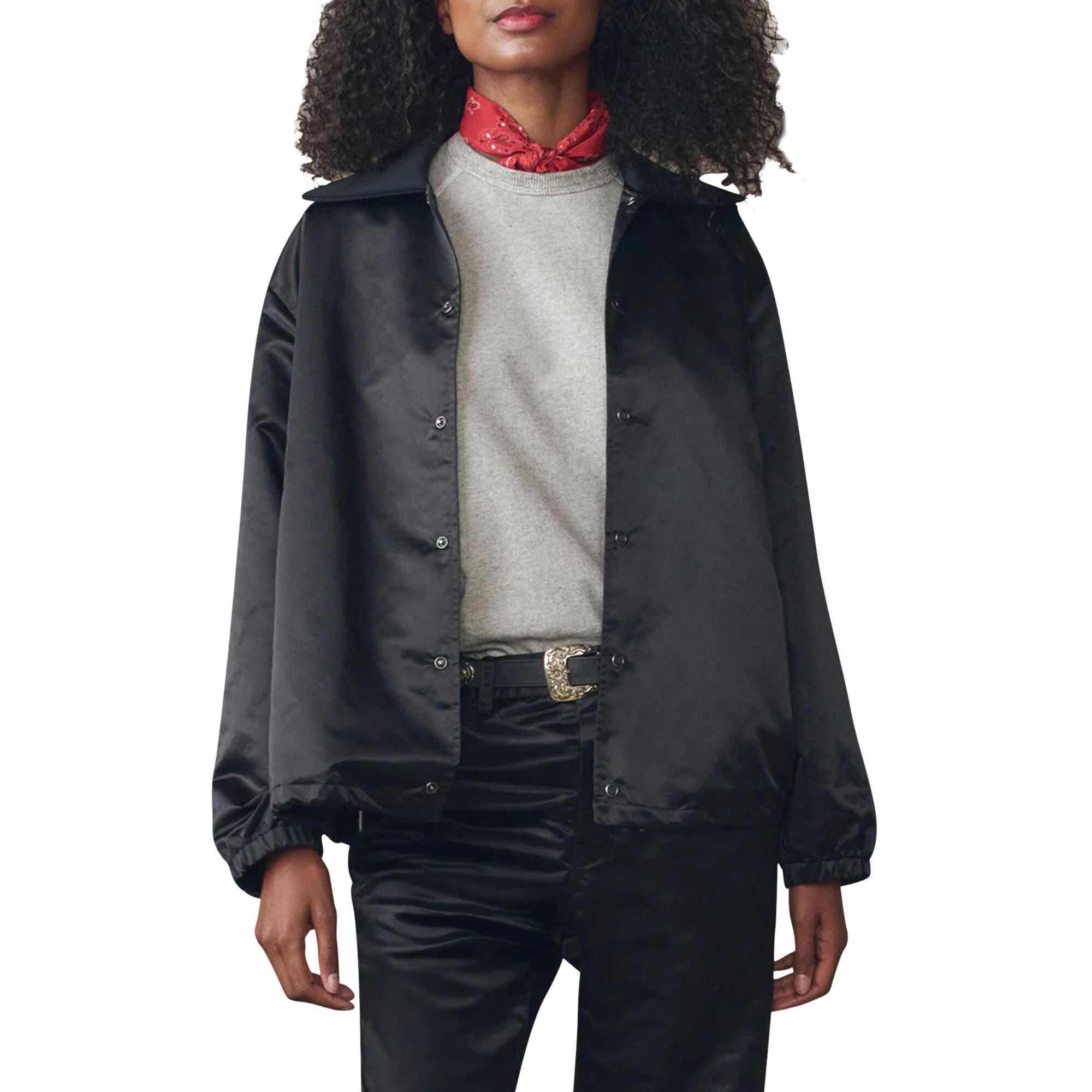 The Great The Satin Coach's Jacket | Tootsies