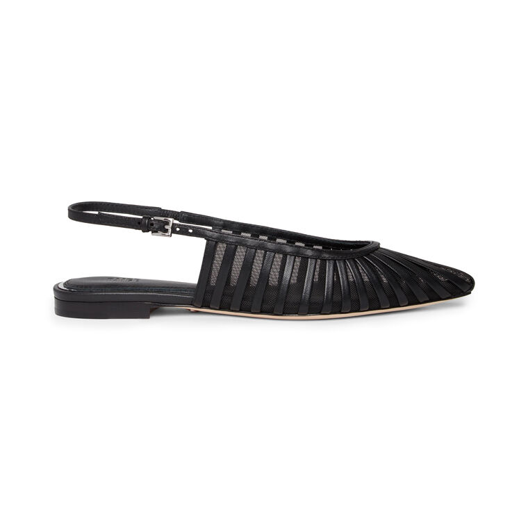 Tera Caged Slingback Flat image number null