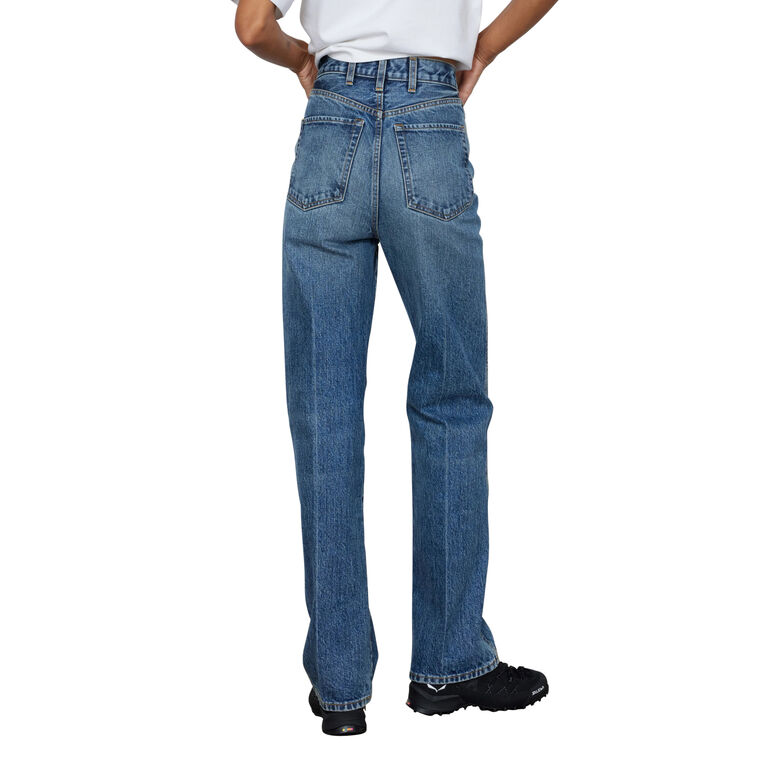 The Quinn High Rise Straight-Leg Jean image number null