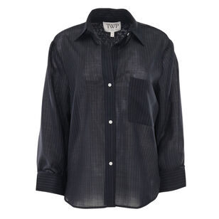 Next Morning Wool Pinstripe Shirt