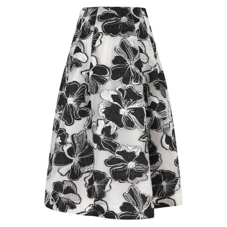 Voluminous Midi Skirt image number null