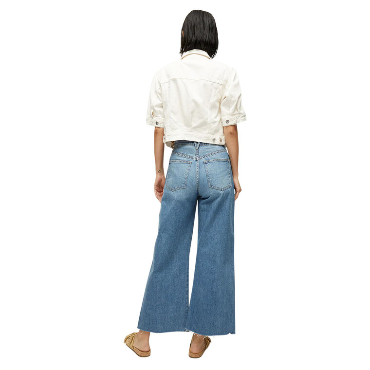 Raina Short Sleeve Denim Jacket image number null