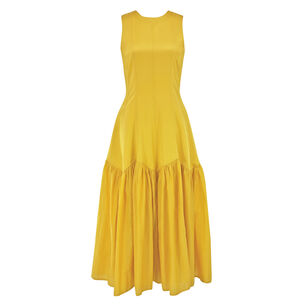 Nira Sleeveless Fit-And-Flare Midi Dress