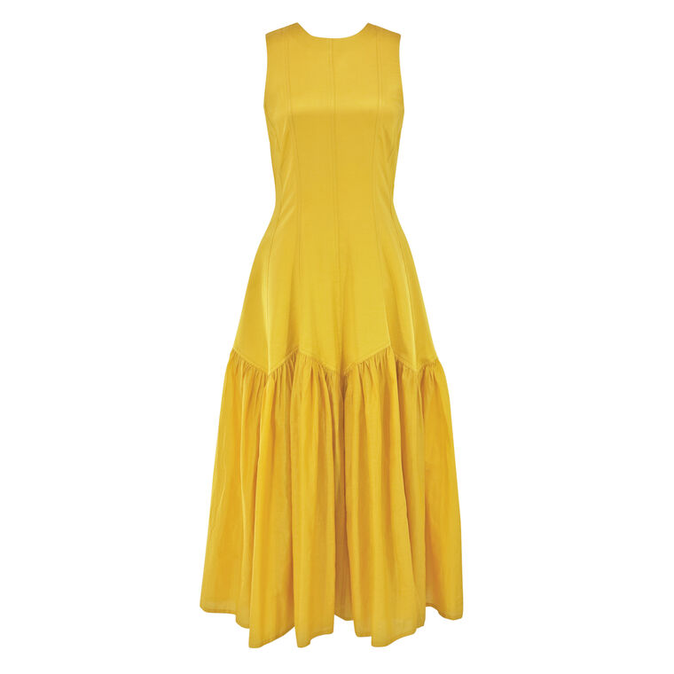 Nira Sleeveless Fit-And-Flare Midi Dress image number null