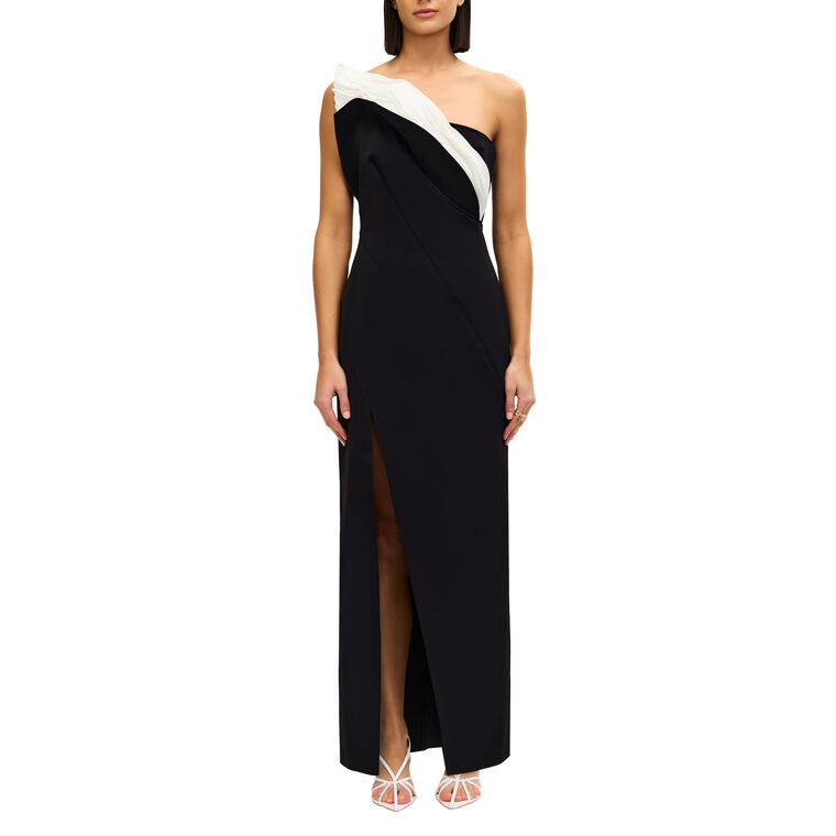 Droxford One-Shoulder Maxi Dress image number null