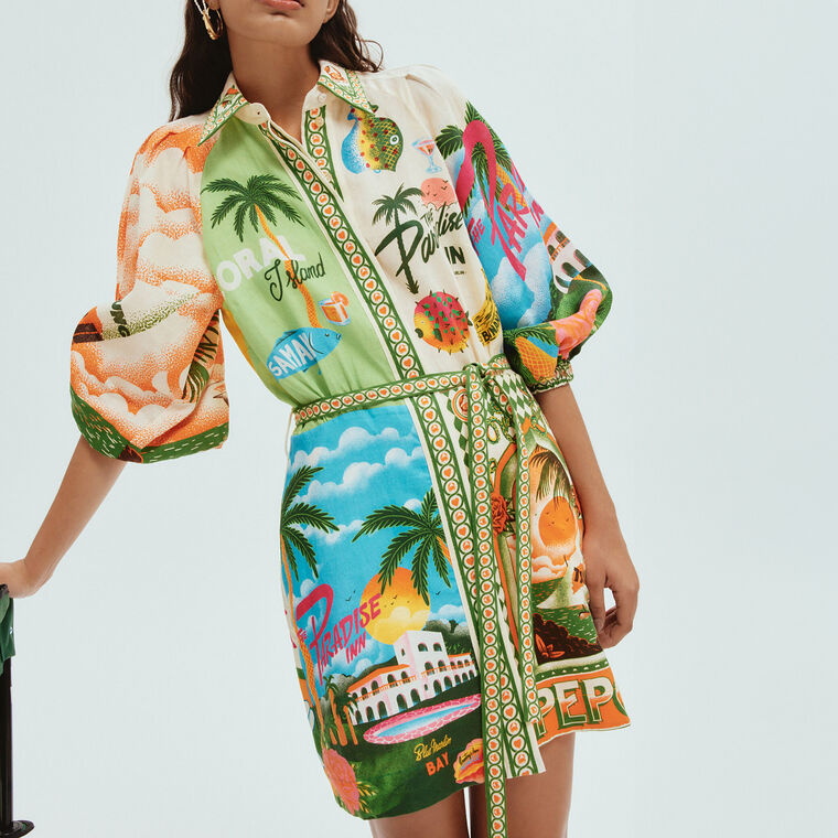 Paradiso Mini Dress image number null