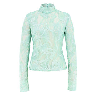 Freja Beaded Lace Top
