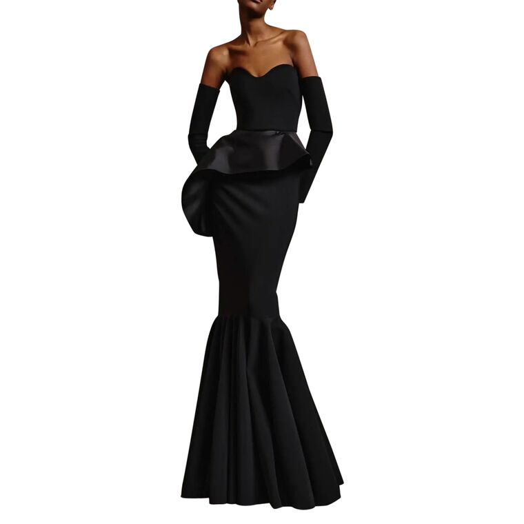 Breuer Peplum Gown image number null