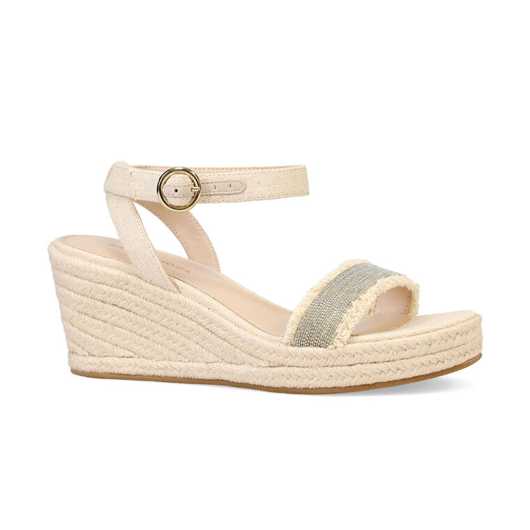 Kitina Linen Wedge image number null