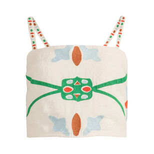 Wyatt Sleeveless Cropped Top