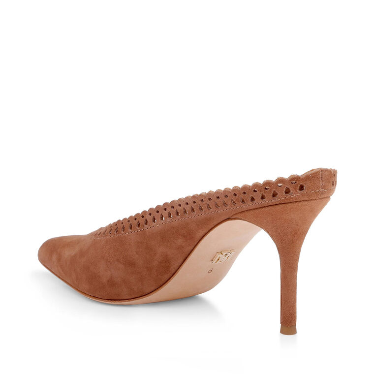 Rylie Suede Closed Toe Heel image number null