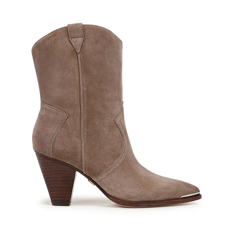 Cody Suede Western Bootie image number null