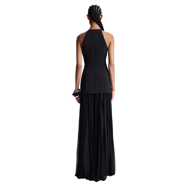 Lana Pleated Maxi Dress image number null