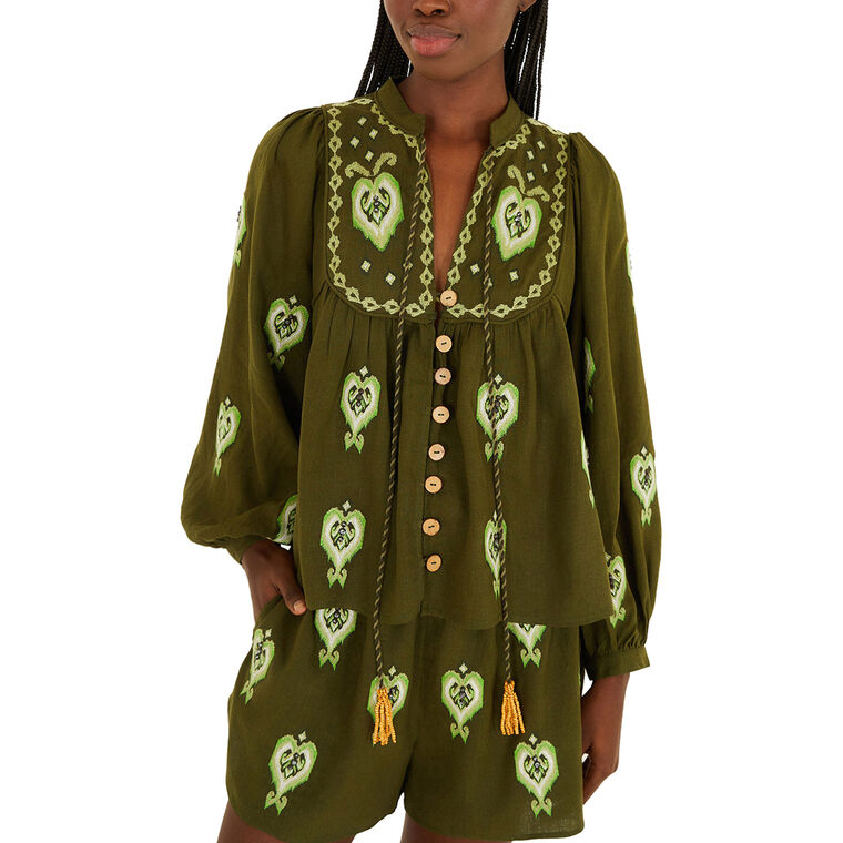 Embroidered Blouse image number null