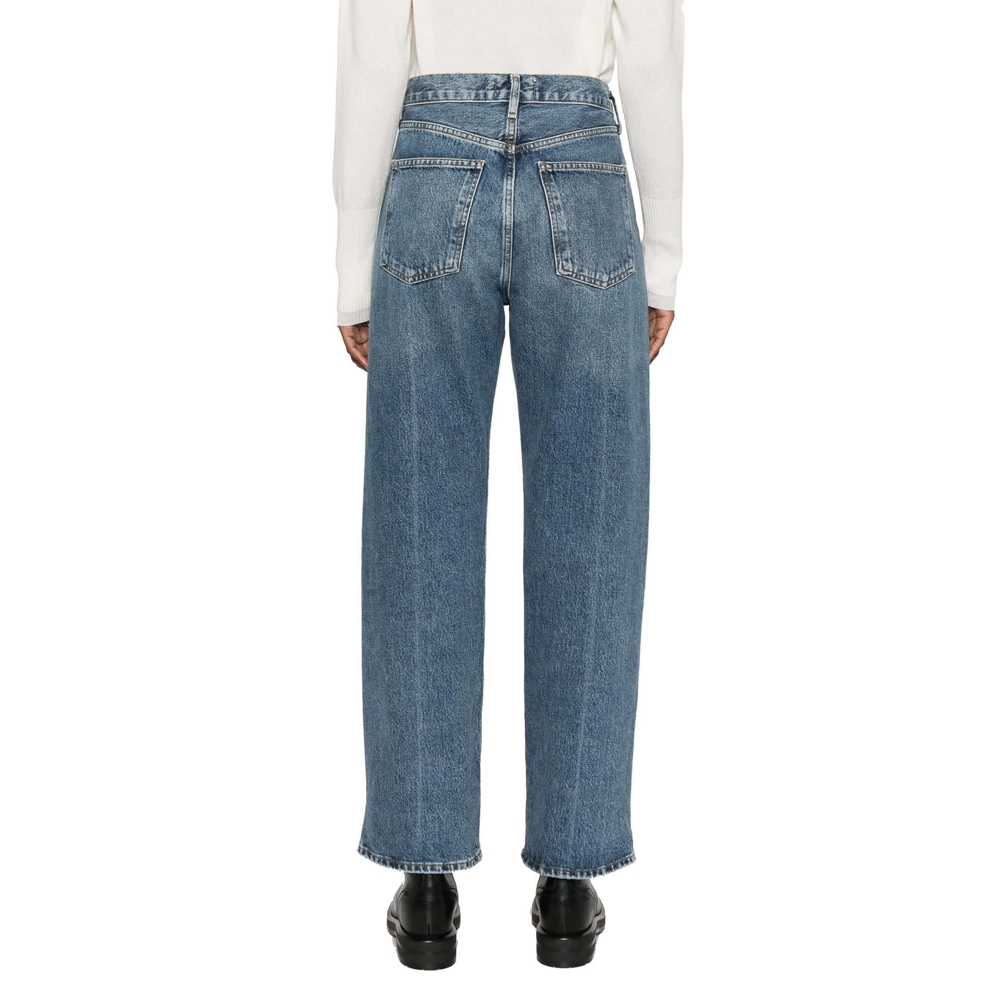ボトムスその他 AGOLDE ca straight low-waist jeans by fran A9157E 1206 Fran Low Slung Straight Jean