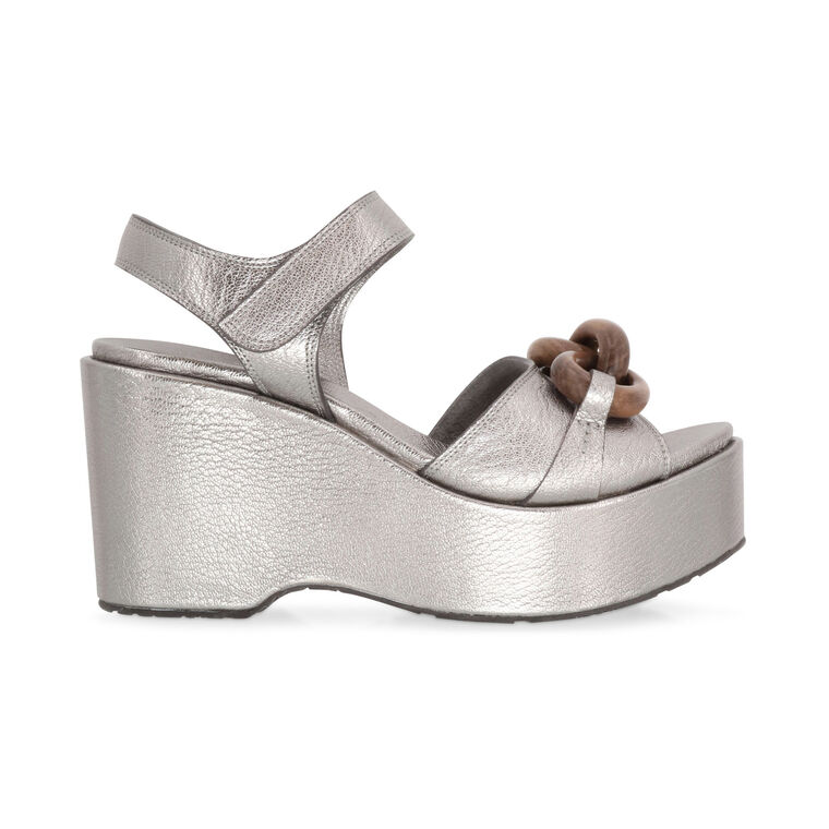 Delta Chain Platform Sandal image number null