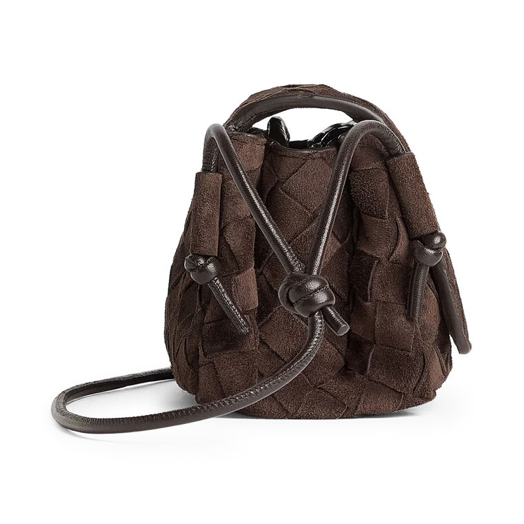 Notturno Suede Crossbody Bag image number null