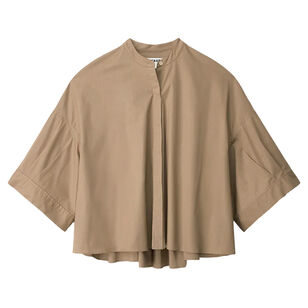 Enzo Cotton Popover Top