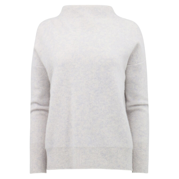 Boiled Funnel Neck Pullover Sweater image number null